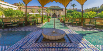 Taman rahasia Marrakech