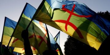 Merking Berber fána / Amazigh