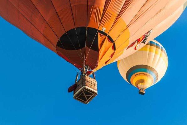 Vuelo en globo sobre Marrakech y montañas del Atlas